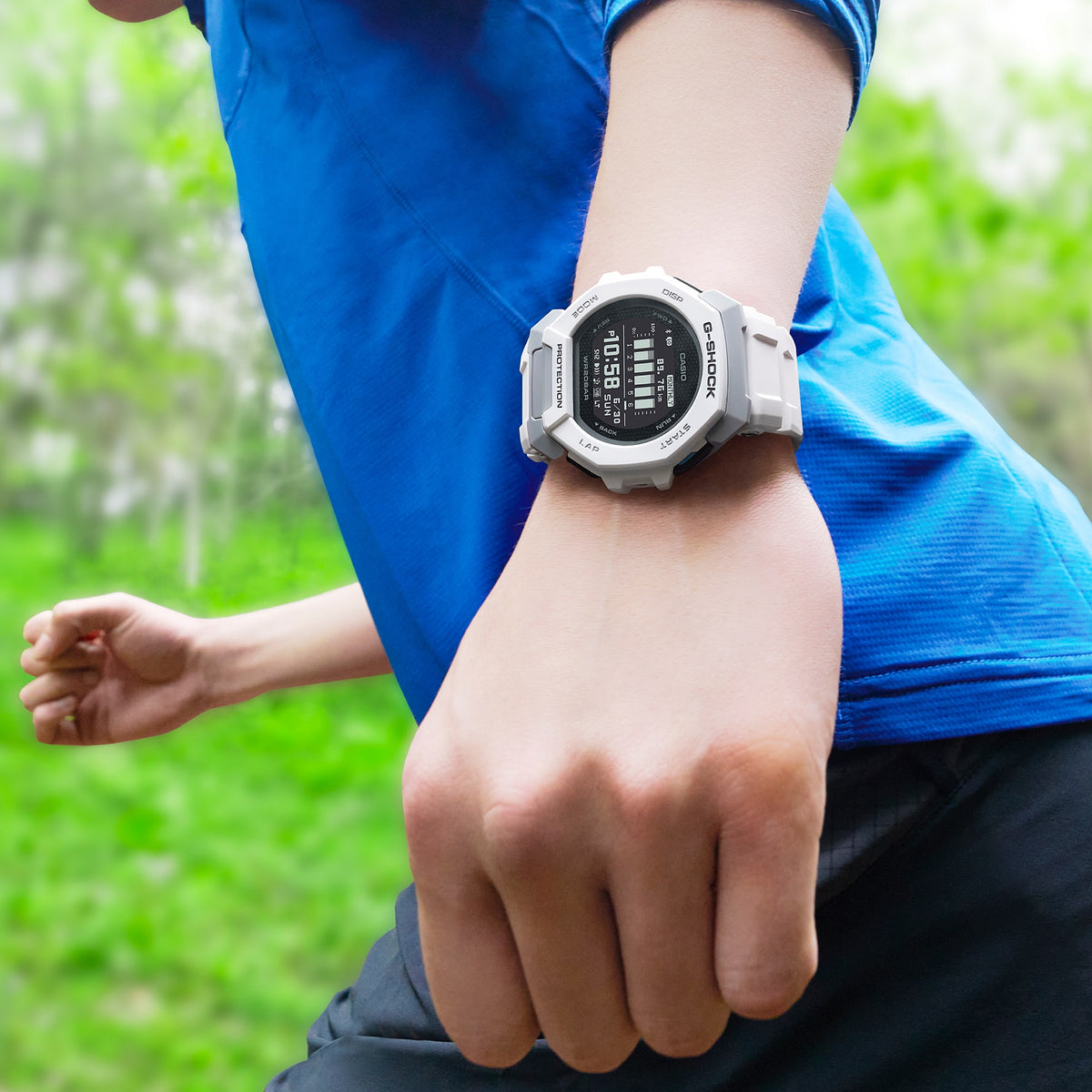Casio G-Shock GBD-300-7DR G-Squad Running Watch – lifestyle