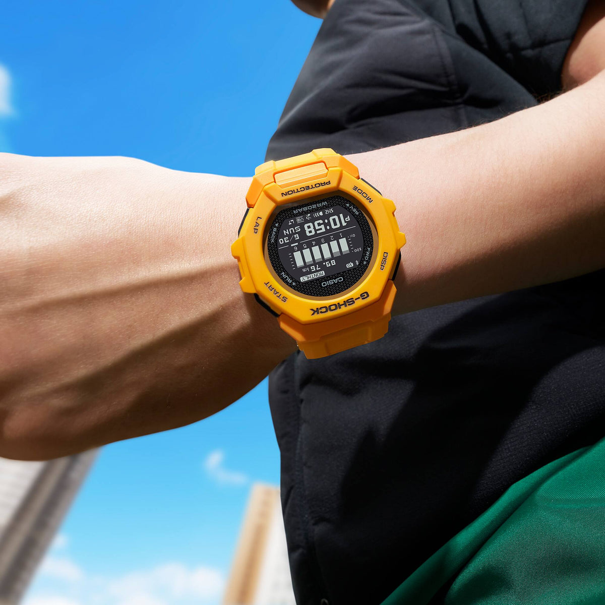 Casio G-Shock GBD-300-9DR G-Squad Running Watch – lifestyle