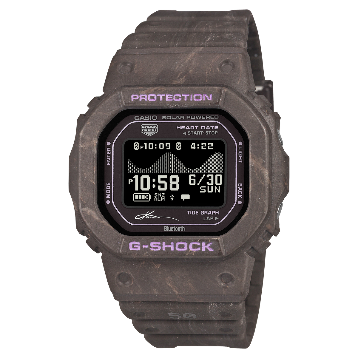 Casio G-Shock GBX-H5600KI-5DR G-Lide Heart Rate Solar Watch product photo