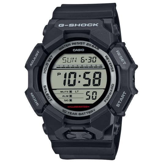 Casio G-Shock GD-010-1D Carbon Core Guard Digital Watch – Black product photo