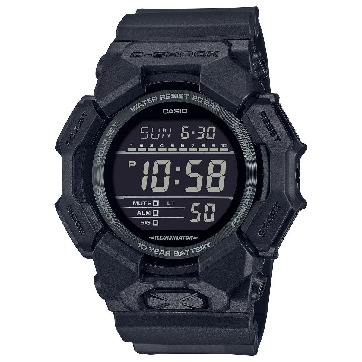 Casio G-Shock GD-010-1A1 Digital Sport Watch