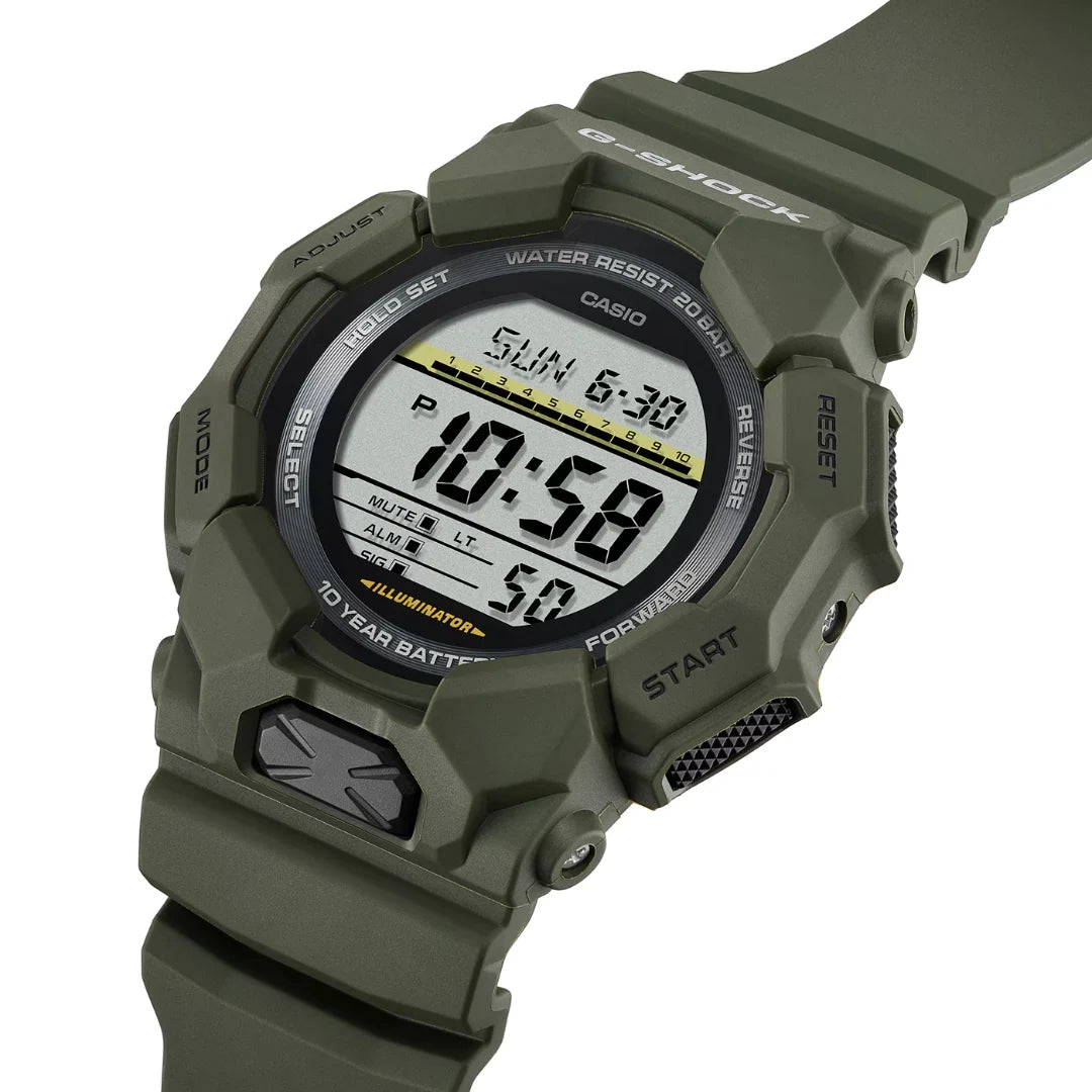 Casio G-Shock GD-010-3D Digital Sport Watch – Black