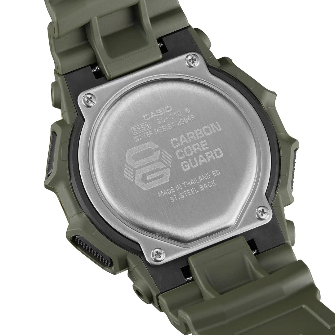 Casio G-Shock GD-010-3D Digital Sport Watch – Black