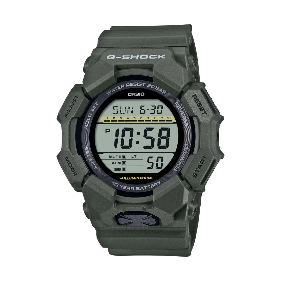 Casio G-Shock GD-010-3D Digital Sport Watch – Black