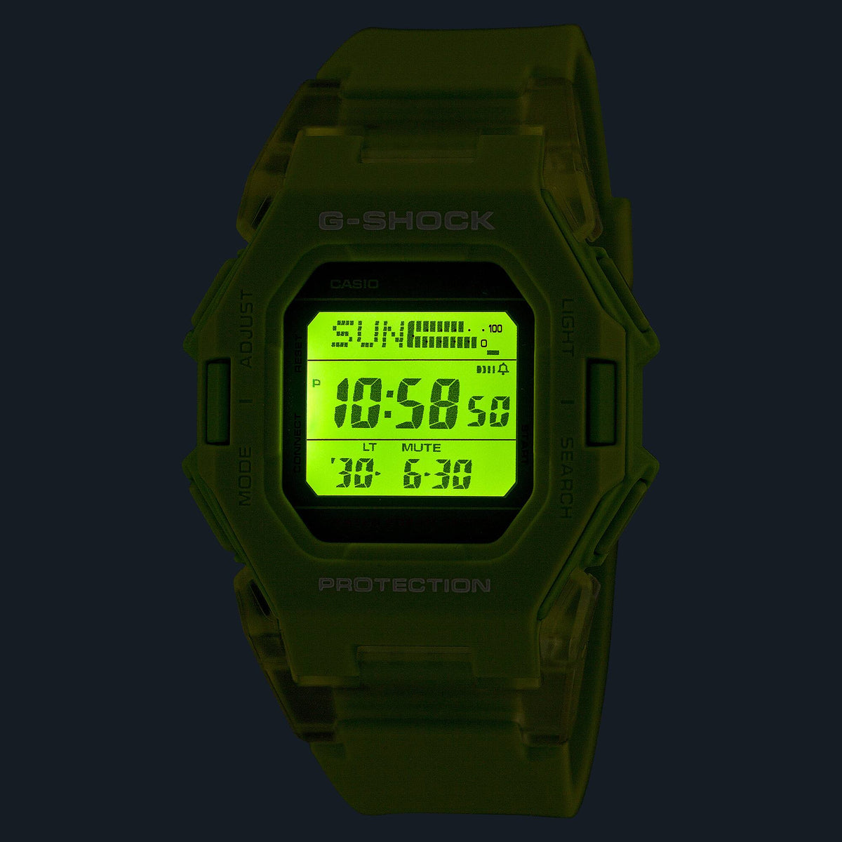 Casio G-Shock GD-B500S-3DR Compact Bluetooth Digital Watch – LED light