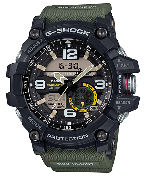 Casio G-Shock Mudmaster GG-1000-1A3 Twin Sensor Analog-Digital Watch product photo