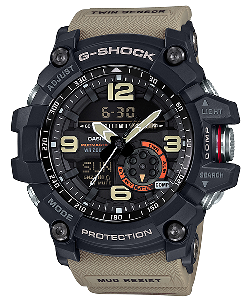 Casio G-Shock Mudmaster GG-1000-1A5 Twin Sensor Analog-Digital Watch product photo