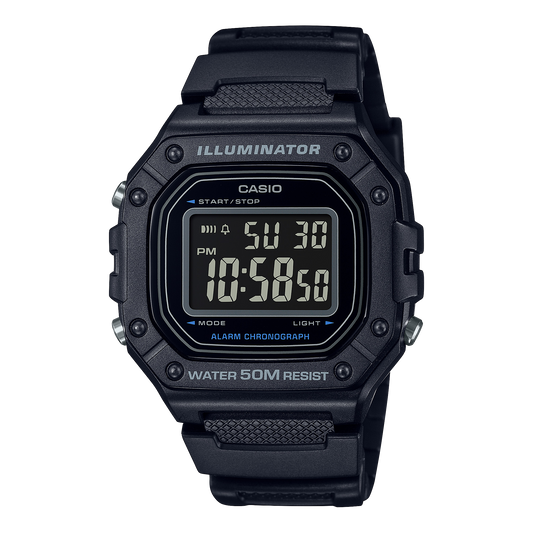 Casio W-218H-1BVDF Classic Digital Watch – White