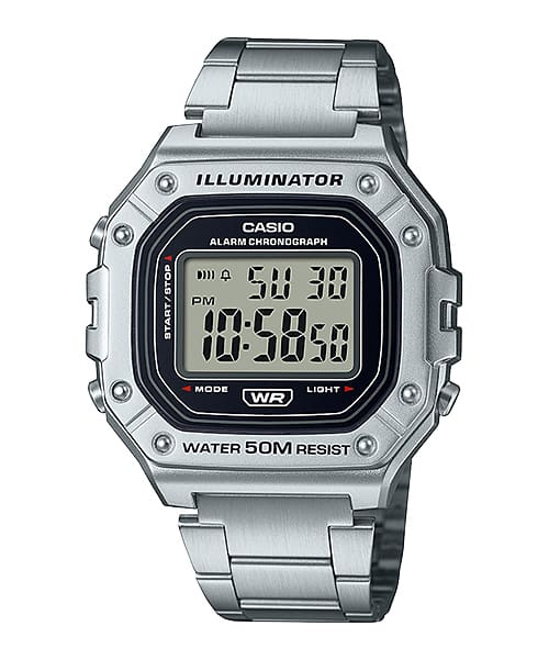 Casio W-218HD-1AVDF Classic Digital Watch – Black