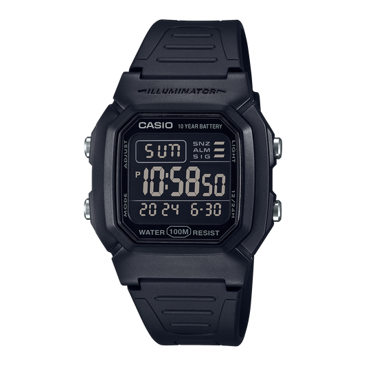Casio W-800H-1BVDF Classic Digital Watch – White